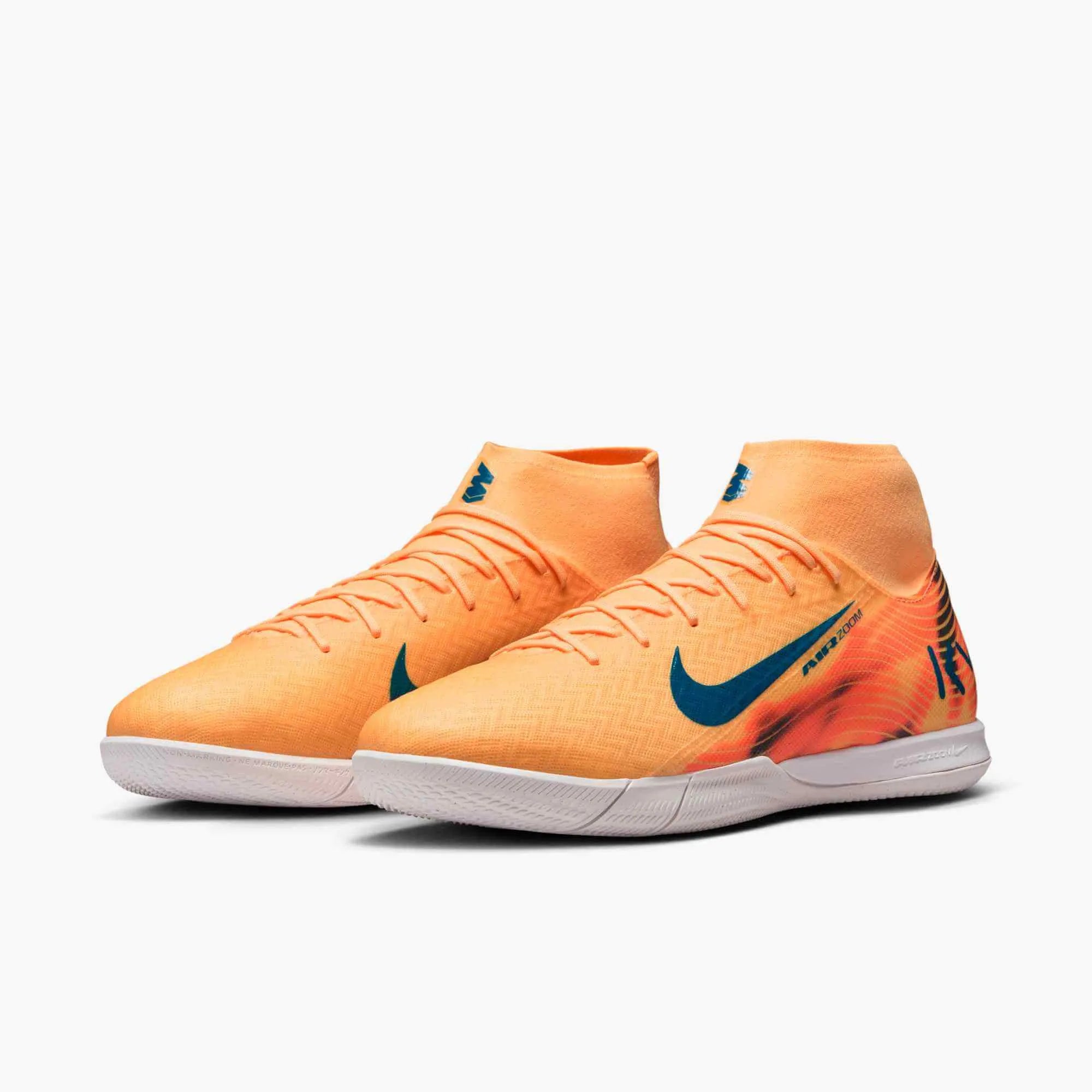 Nike Zoom Superfly 10 Academy KM Indoor Soccer Shoes - Mbappe PE (HO25) (Pair - Lateral)
