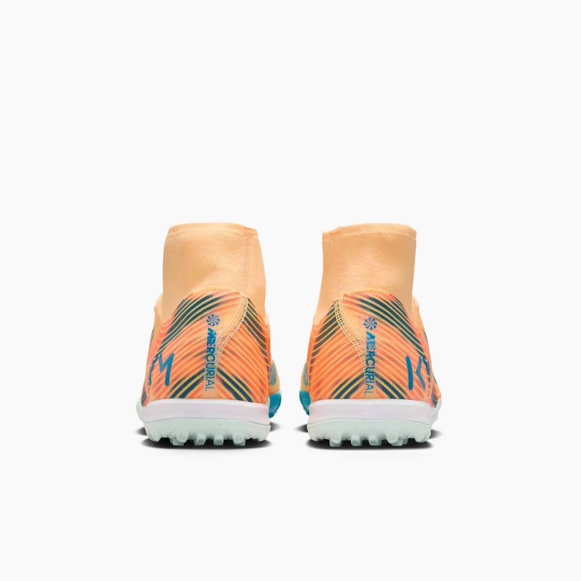 Nike Zoom Superfly 10 Academy KM Turf Soccer Shoes - Mbappe PE (HO25) (Pair - Back)