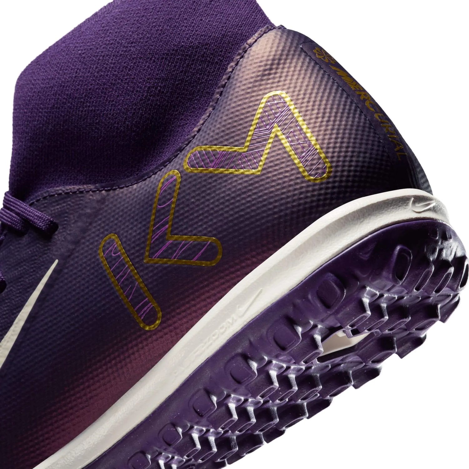 Nike Zoom Superfly 10 Academy KM Turf Soccer Shoes - Mbappe PE (SU25) (Detail 2)