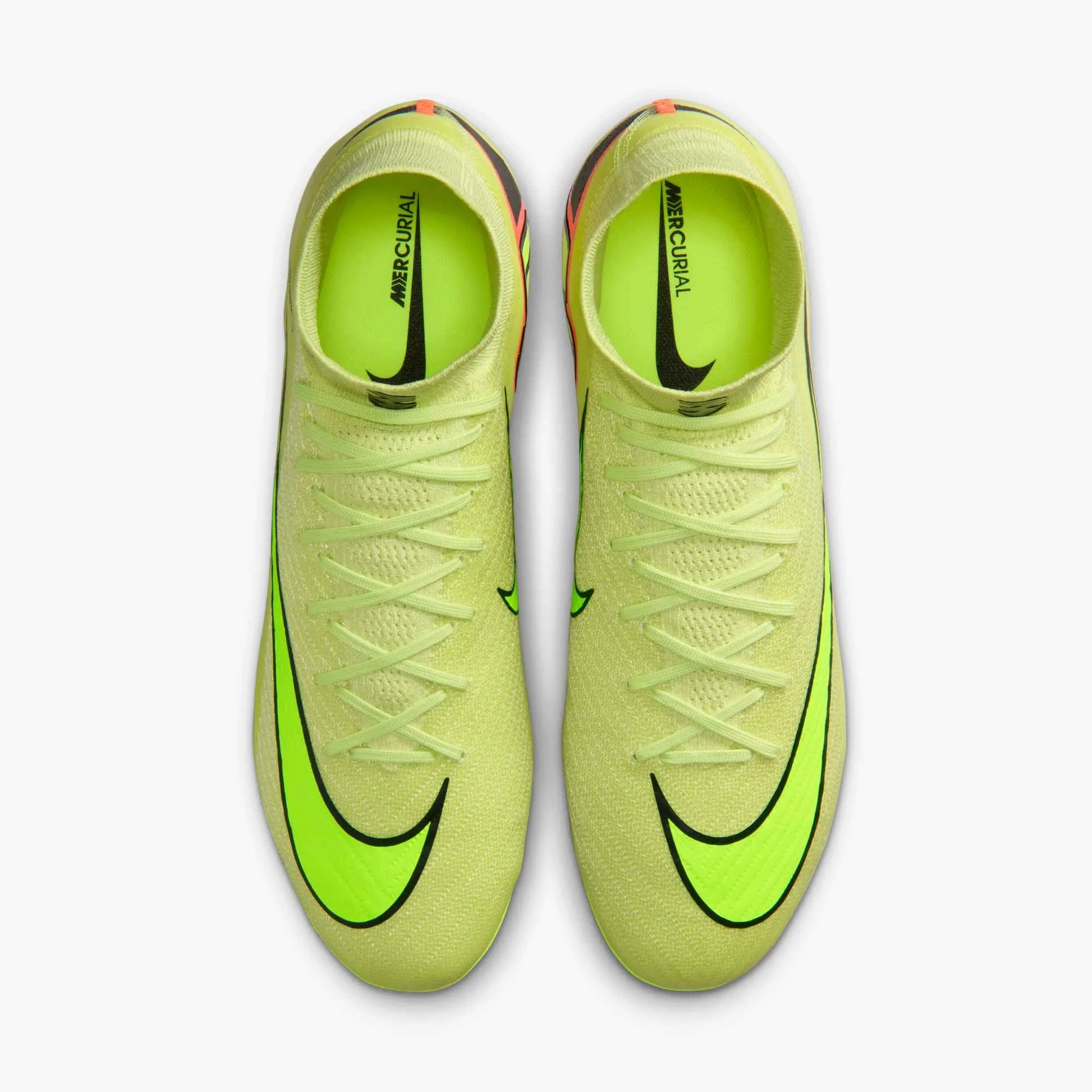 Nike Zoom Superfly 10 Elite Artificial Grass Pro Soccer Cleats - Max Voltage Pack (HO25) (Pair - Top)