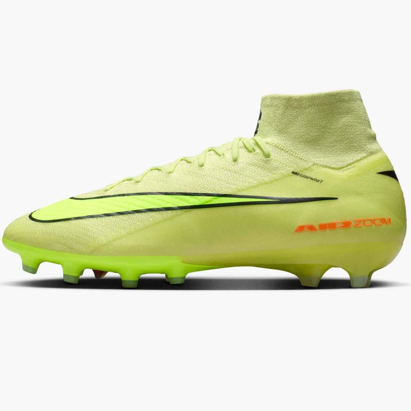 Nike Zoom Superfly 10 Elite Artificial Grass Pro Soccer Cleats - Max Voltage Pack (HO25) (Side 1)