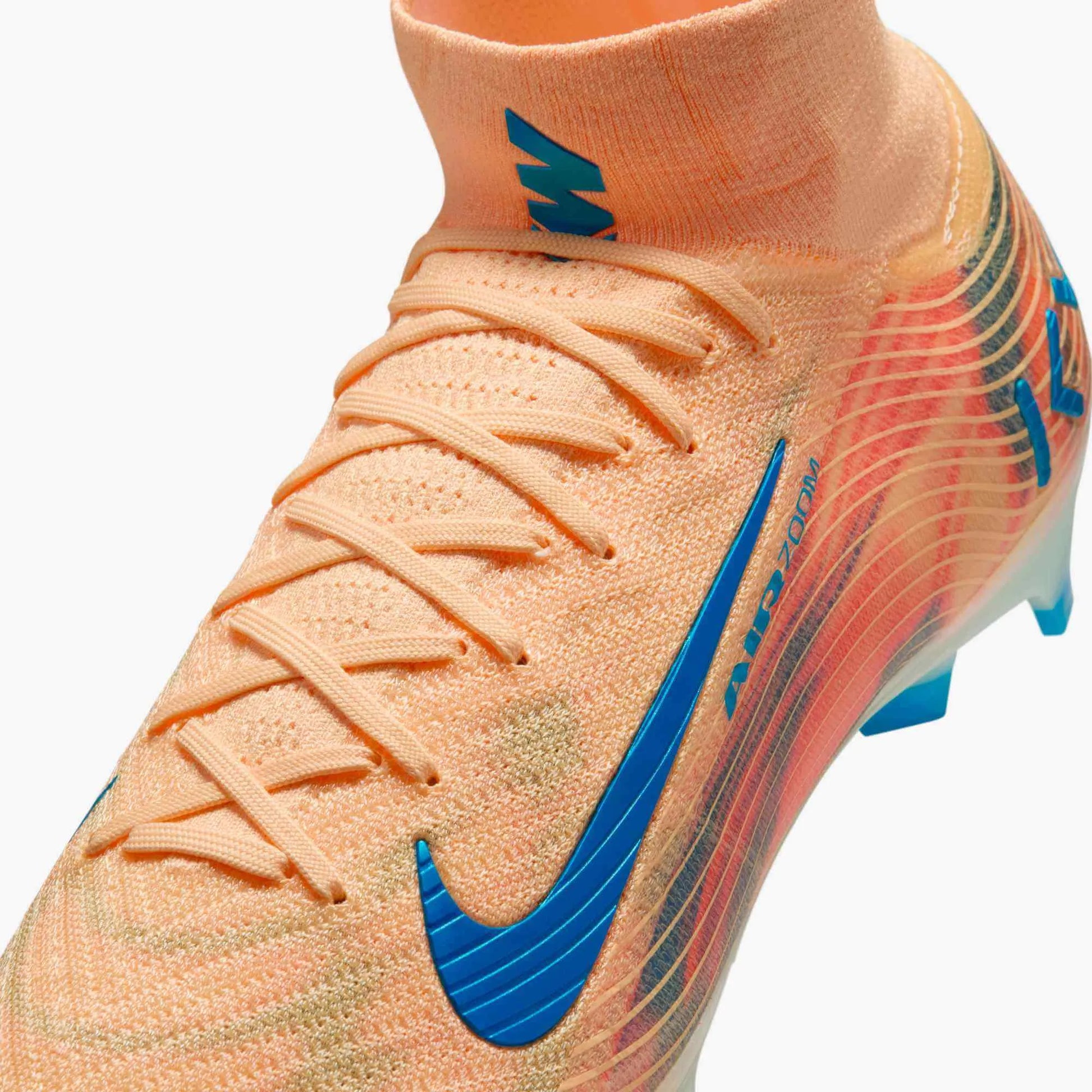 Nike Zoom Superfly 10 Elite KM Firm Ground Soccer Cleats - Mbappe PE (HO25) (Detail 2)
