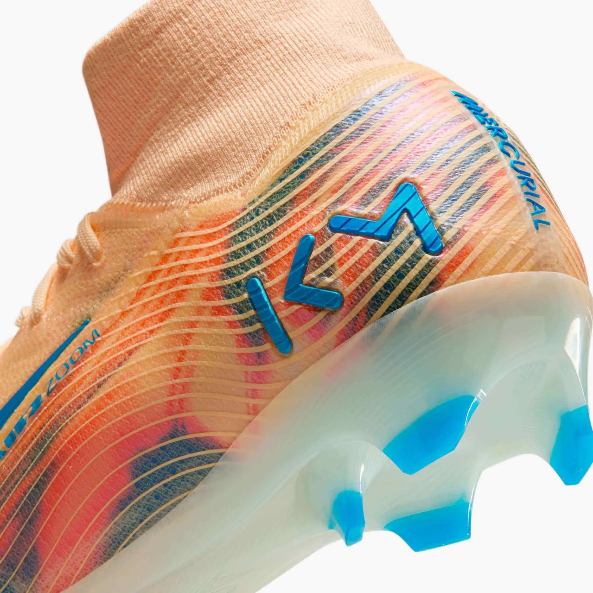 Nike Zoom Superfly 10 Elite KM Firm Ground Soccer Cleats - Mbappe PE (HO25) (Detail 3)