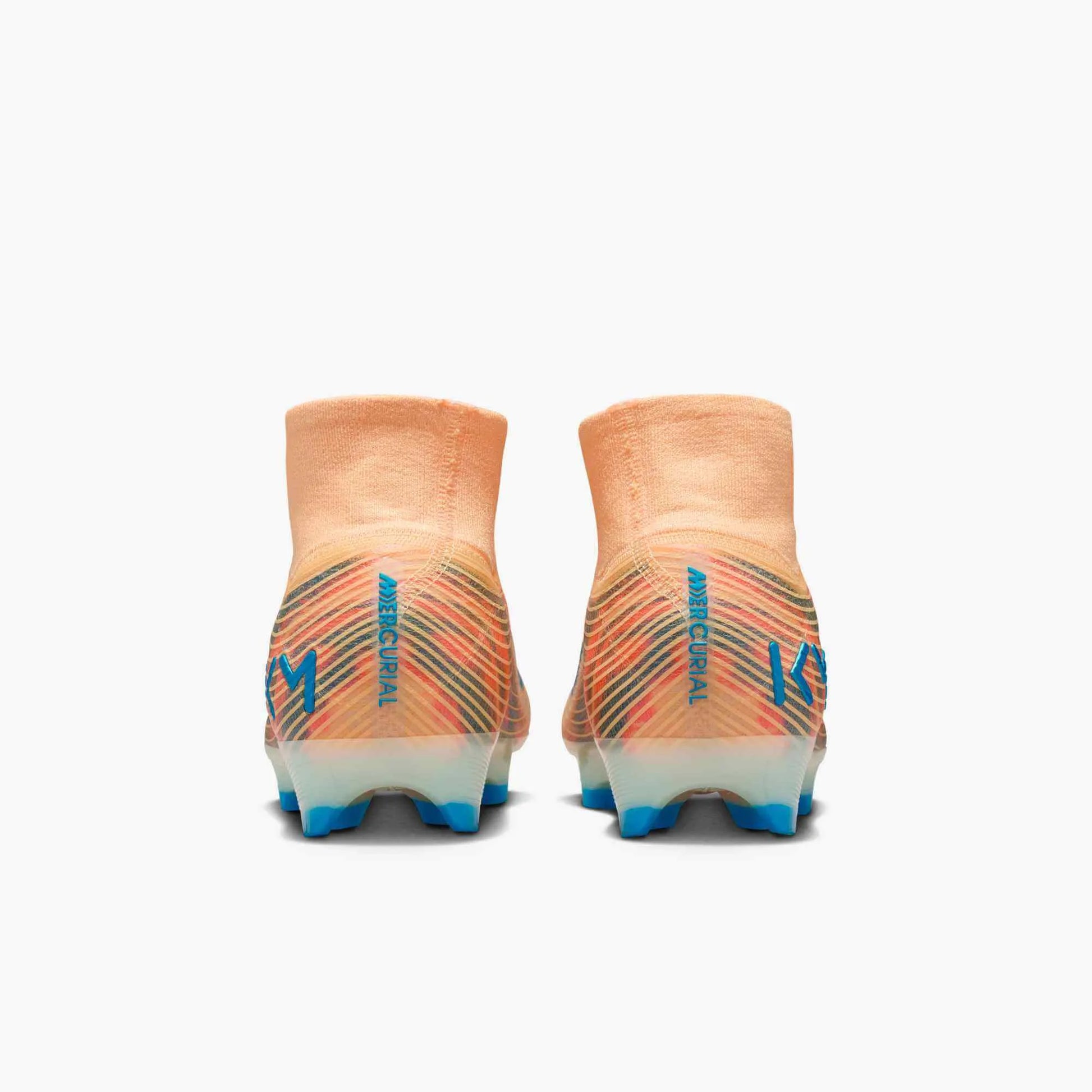 Nike Zoom Superfly 10 Elite KM Firm Ground Soccer Cleats - Mbappe PE (HO25) (Pair - Back)