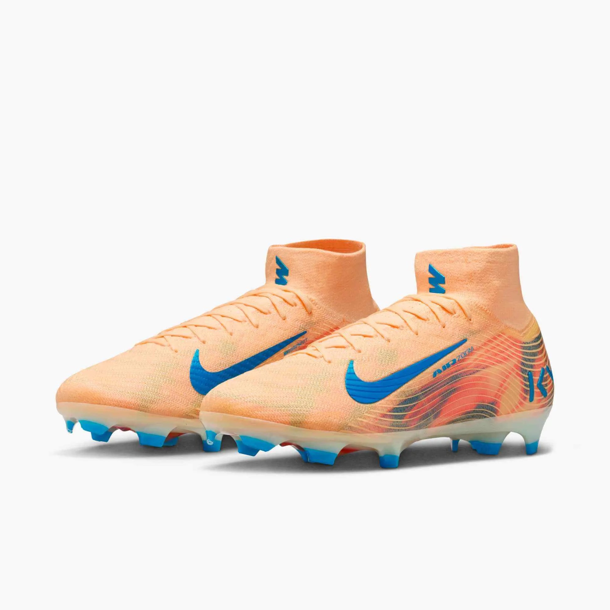 Nike Zoom Superfly 10 Elite KM Firm Ground Soccer Cleats - Mbappe PE (HO25) (Pair - Lateral)