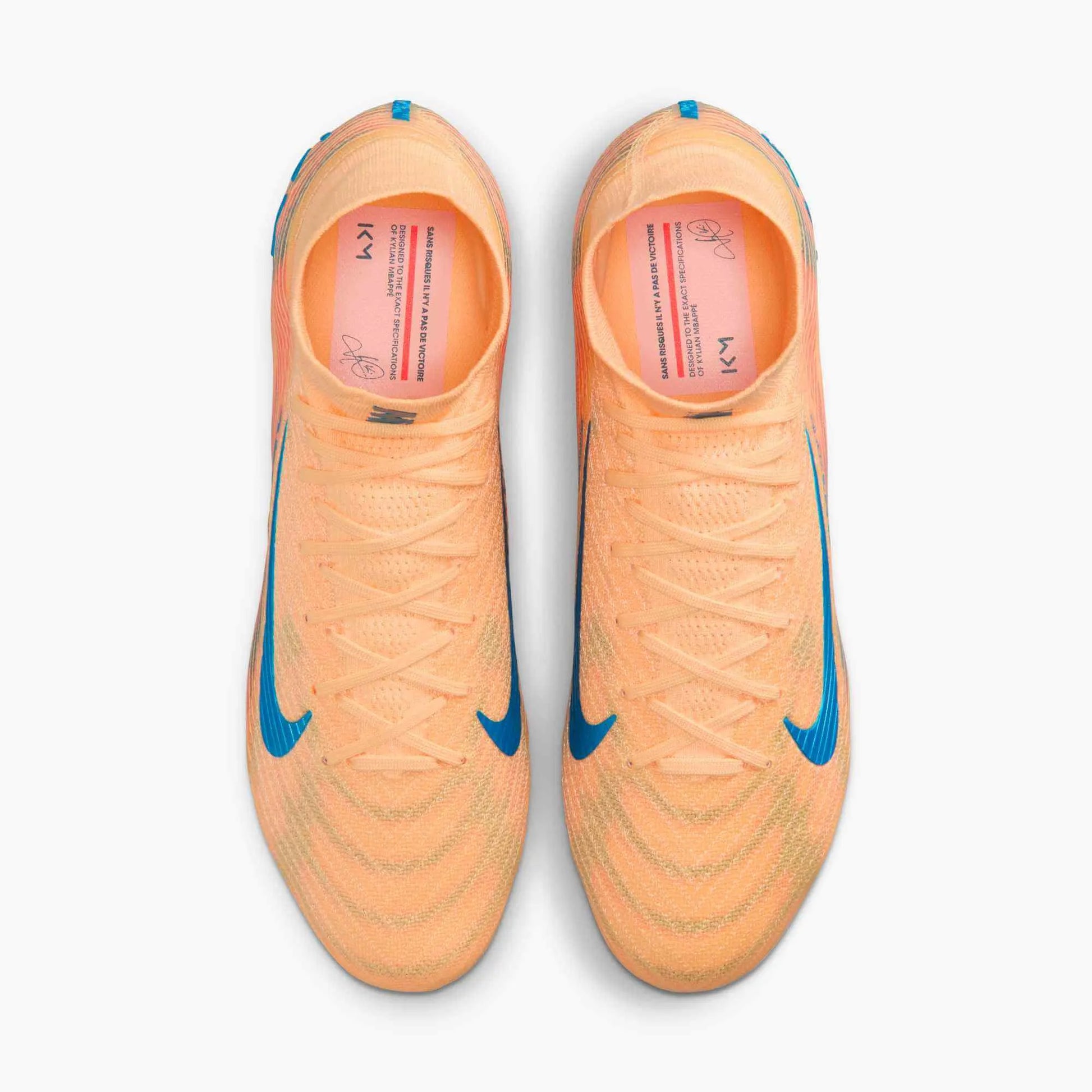Nike Zoom Superfly 10 Elite KM Firm Ground Soccer Cleats - Mbappe PE (HO25) (Pair - Top)