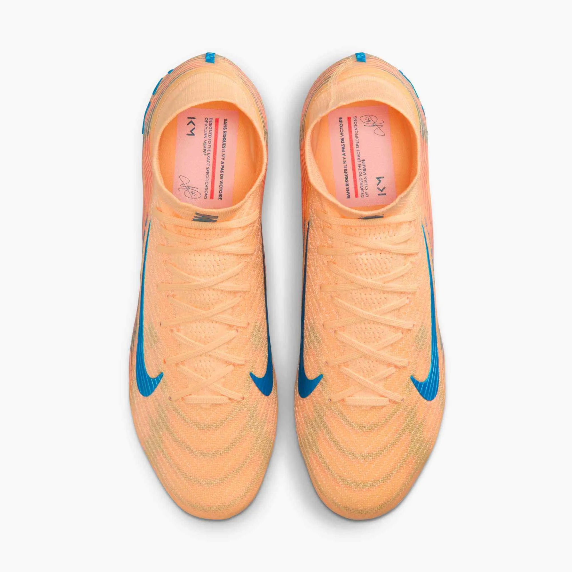 Nike Zoom Superfly 10 Elite KM Firm Ground Soccer Cleats - Mbappe PE (HO25) (Pair - Top)