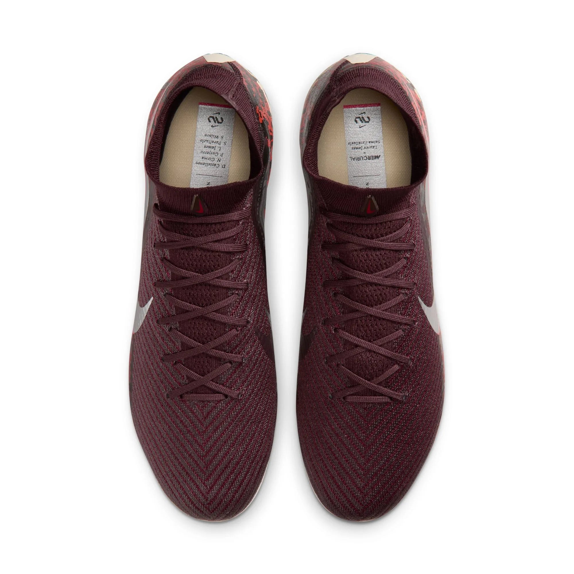 Nike Zoom Superfly 10 Elite NU3 Firm Ground Soccer Cleats - United NU3 Pack (SU26) (Pair - Top)