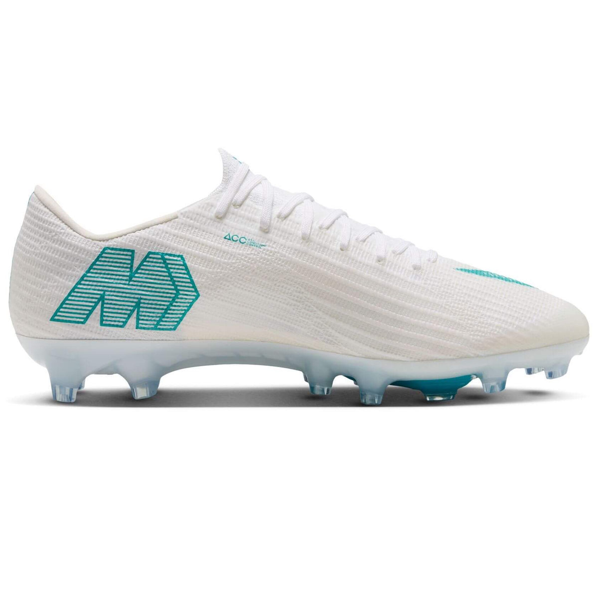 Nike Zoom Superfly 11 Elite Artificial Grass Pro Soccer Cleats - White Pack (HO26) (Side 2)