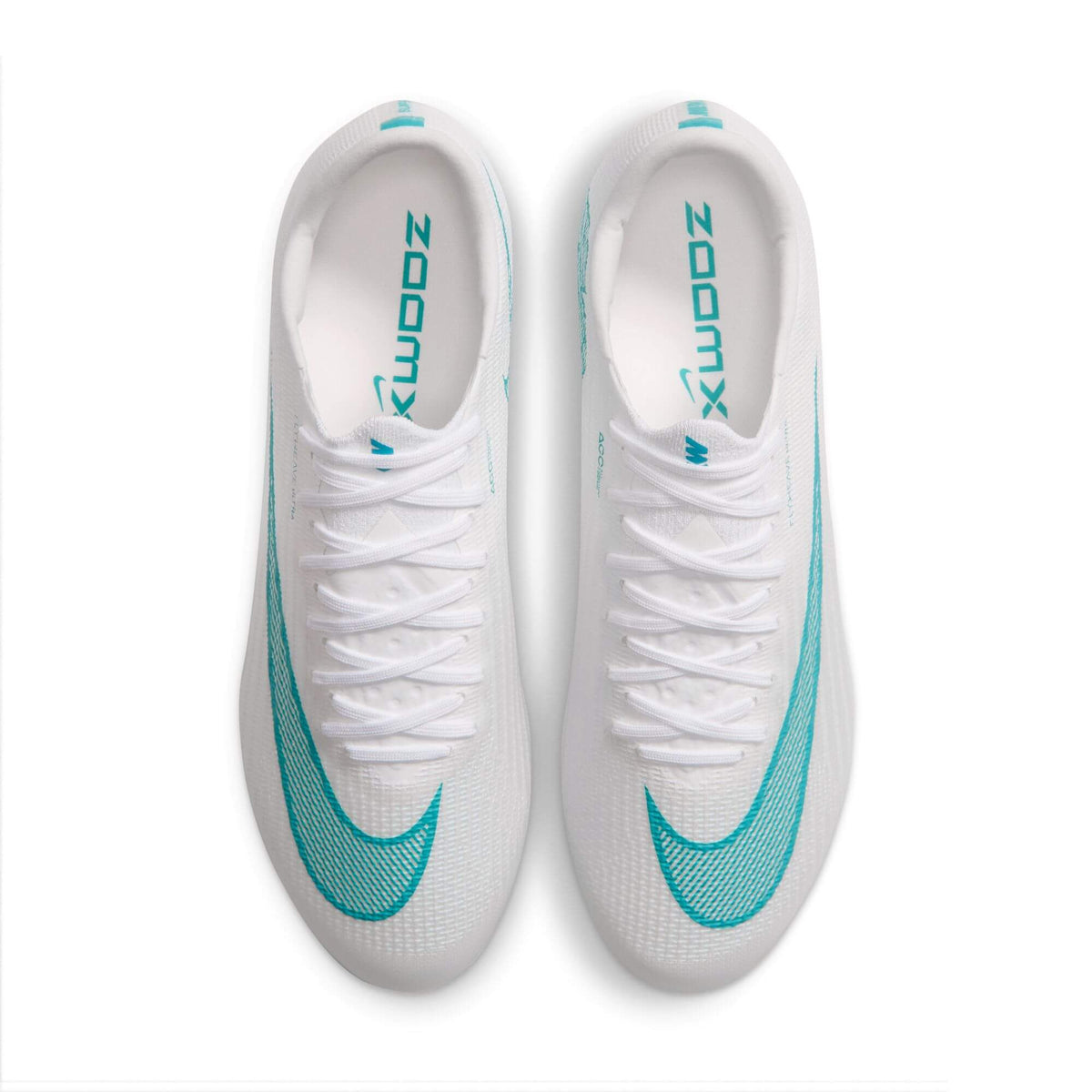 Nike Zoom Superfly 11 Elite Firm Ground Soccer Cleats - White Pack (HO26) (Pair - Top)