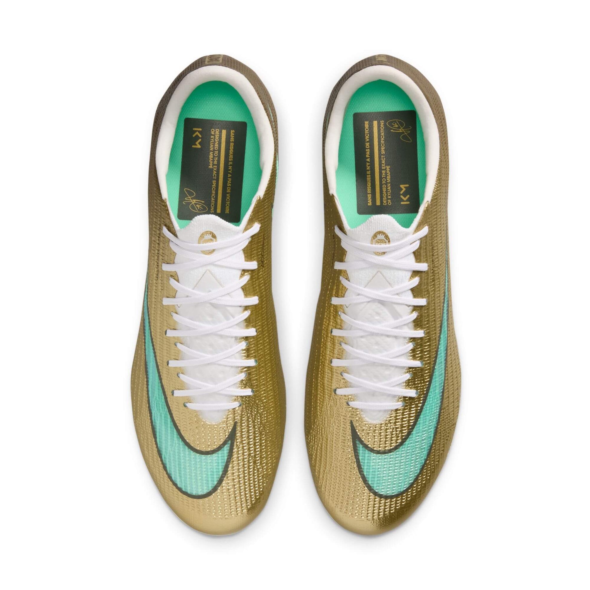Nike Zoom Superfly 11 Elite KM Firm Ground Soccer Cleats - Mbappe PE (FA26) (Pair - Top)