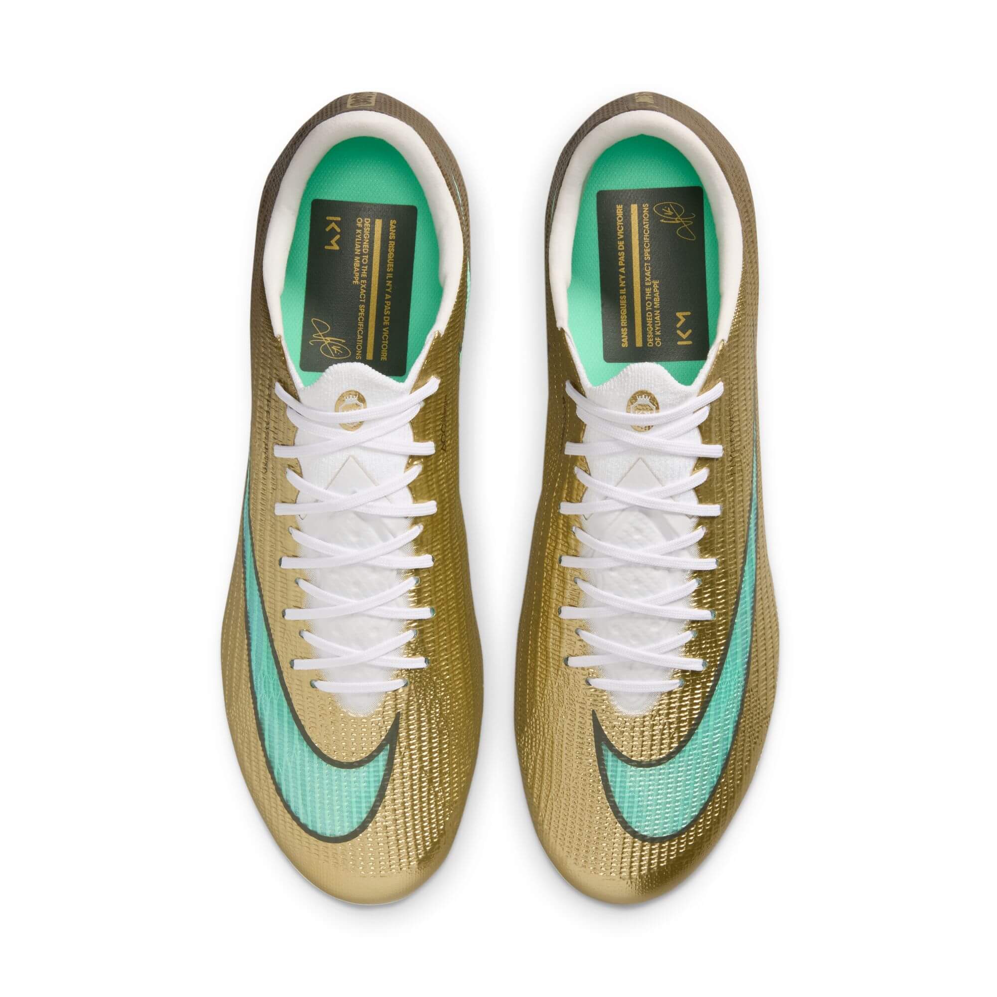 Nike Zoom Superfly 11 Elite KM Firm Ground Soccer Cleats - Mbappe PE (FA26) (Pair - Top)