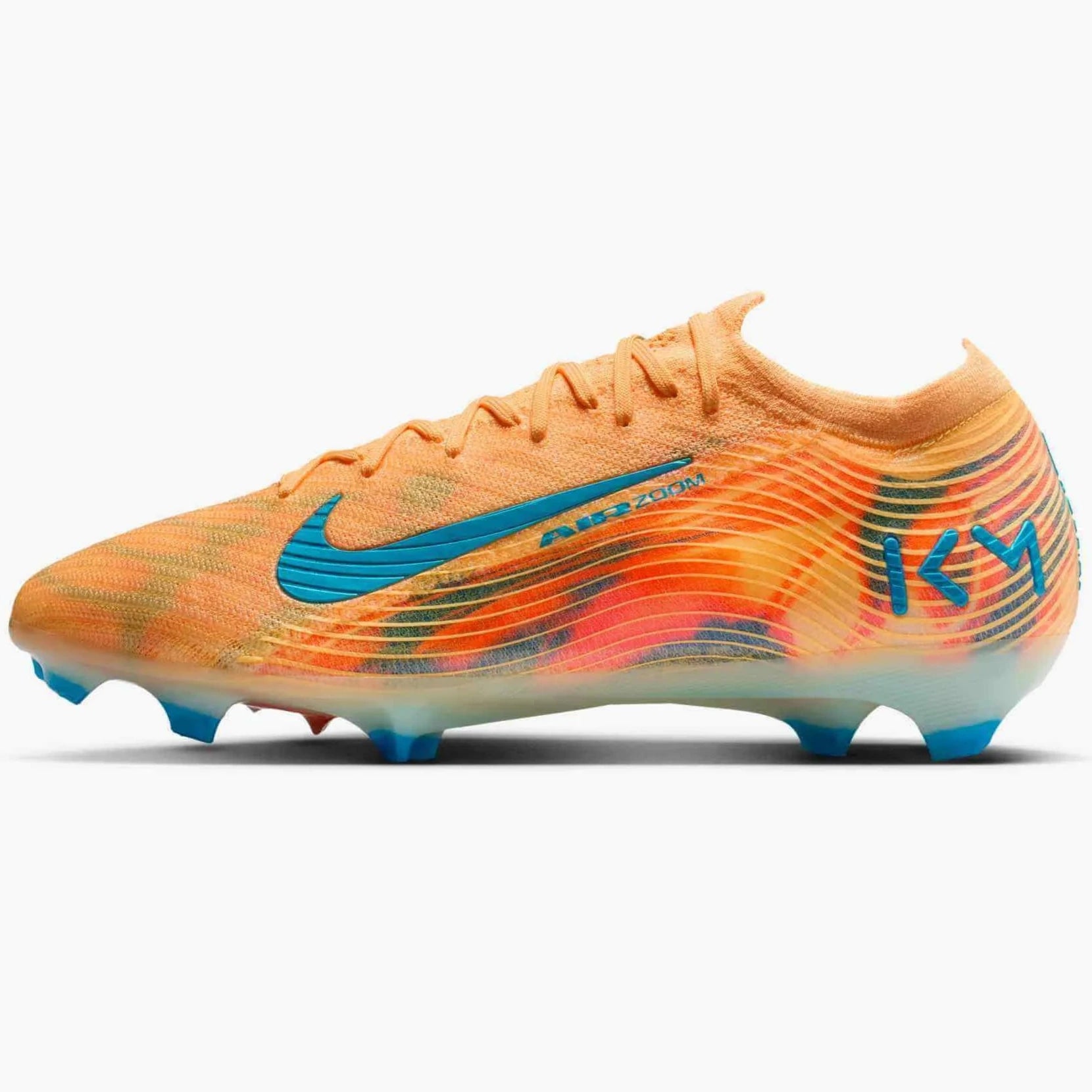 Nike Zoom Vapor 16 Elite KM Firm Ground Soccer Cleats - Mbappe PE (HO25) (Side 1)