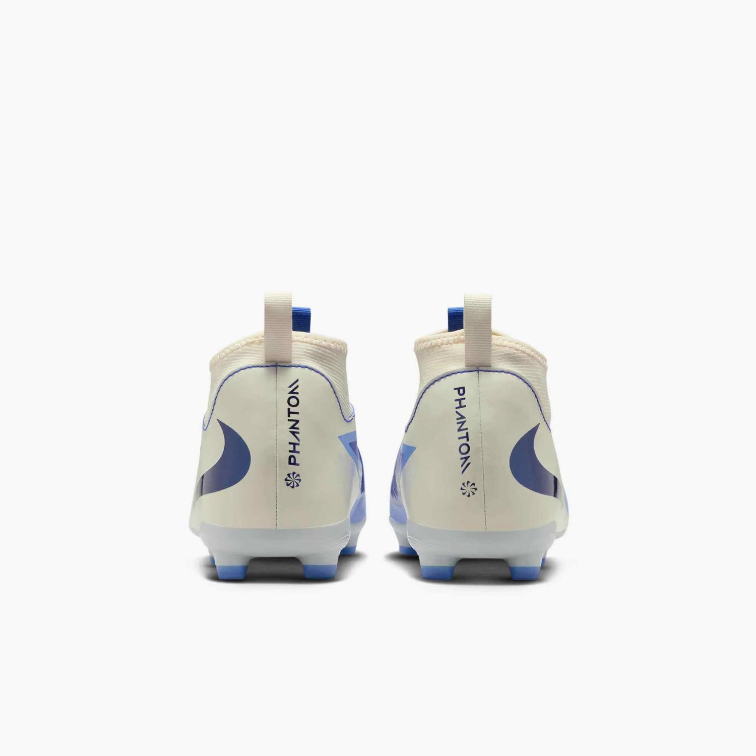 Nike JR Phantom 6 High Academy LV8 Firm Ground Soccer Cleats - Fear Nothing Pack (FA25) (Pair - Back)