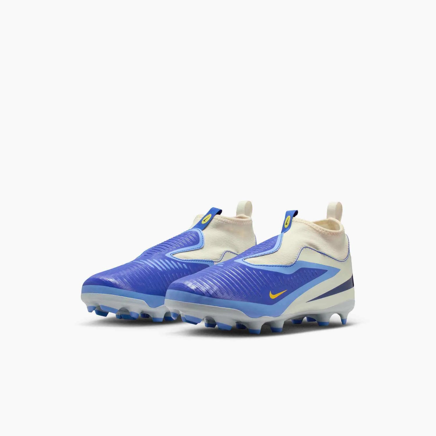 Nike JR Phantom 6 High Academy LV8 Firm Ground Soccer Cleats - Fear Nothing Pack (FA25) (Pair - Lateral)