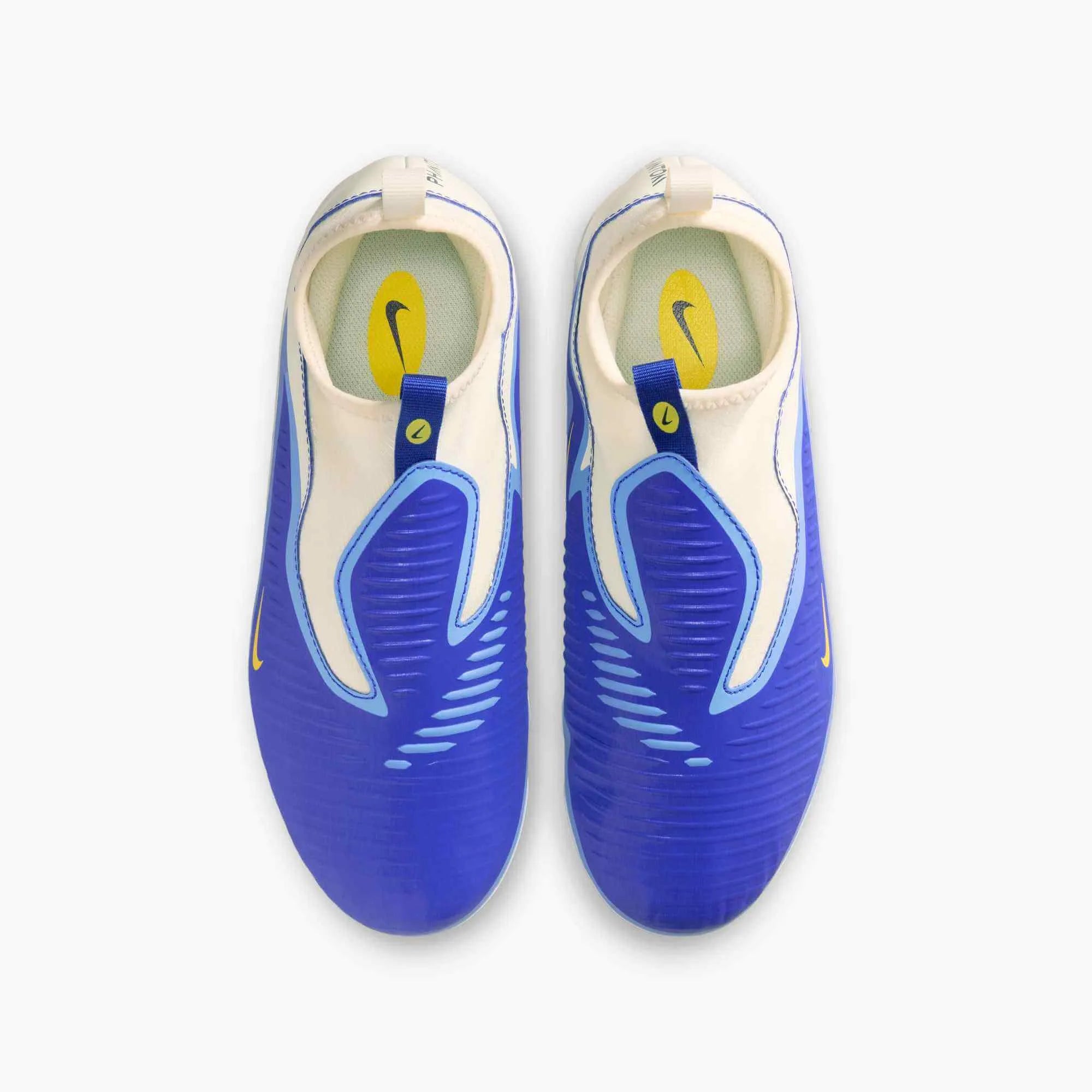 Nike JR Phantom 6 High Academy LV8 Firm Ground Soccer Cleats - Fear Nothing Pack (FA25) (Pair - Top)