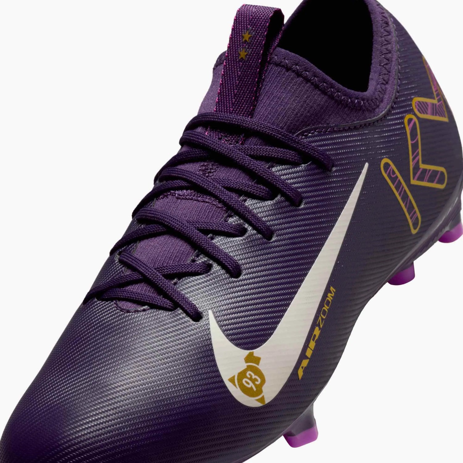 Nike JR Zoom Vapor 16 Academy KM Firm/Multi Ground Soccer Cleats - Mbappe PE (SU25)