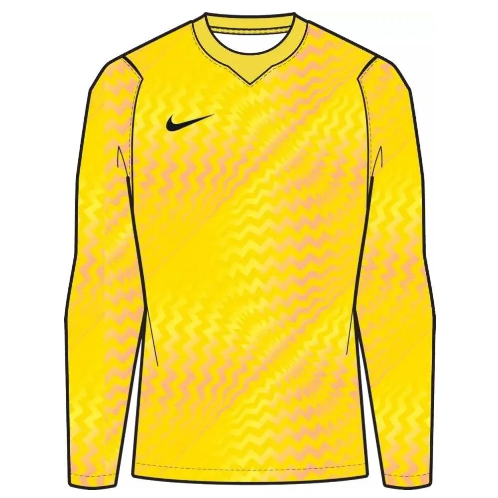 Nike Men's Gardien VI Long-Sleeve Goalkeeper Soccer Jersey Yellow