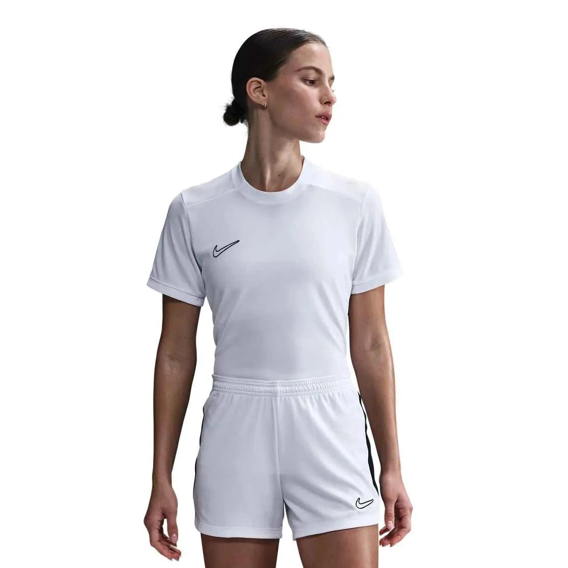 Nike Women's DF Academy 25 Top White (Model - Front)