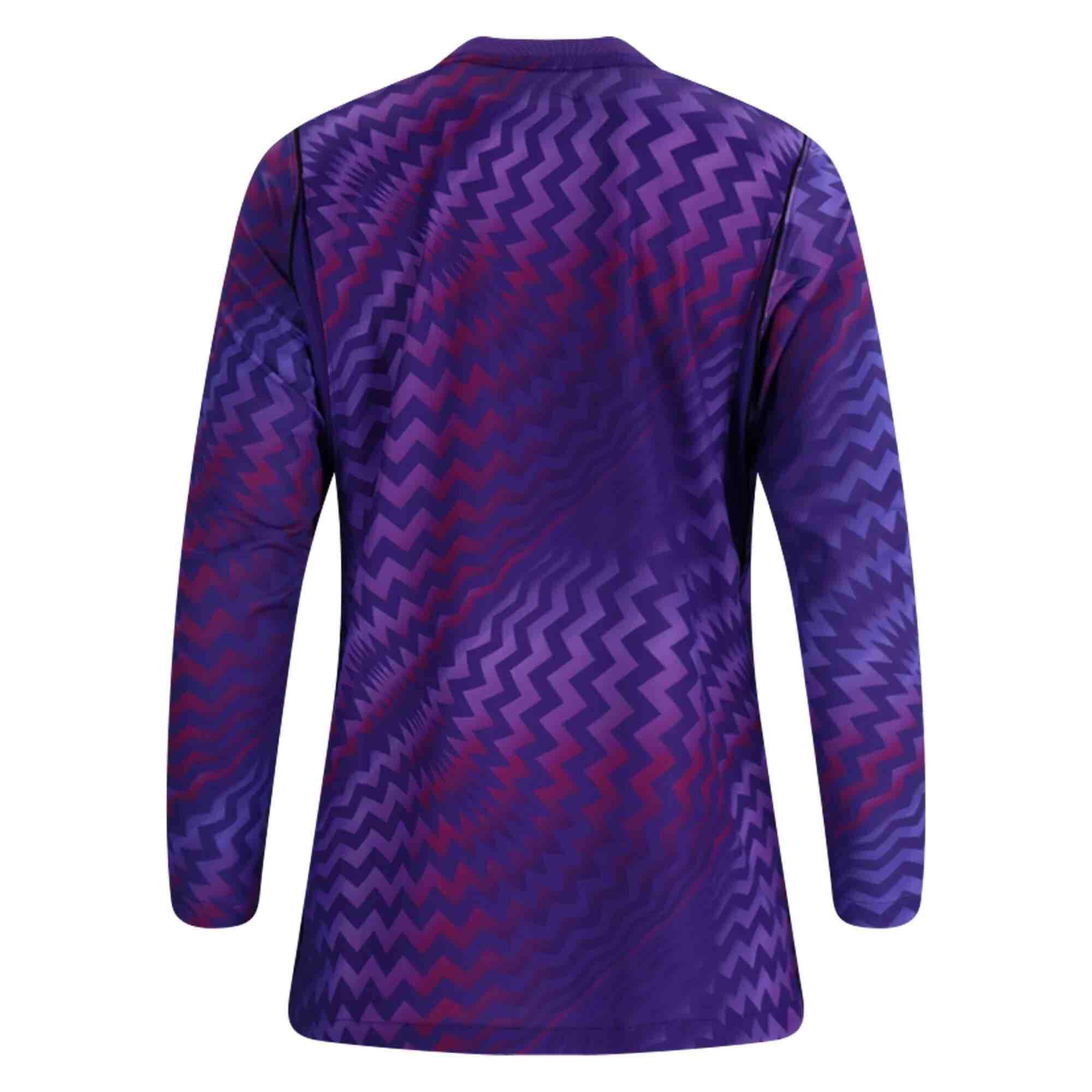 Nike Women's Gardien VI Long-Sleeve Goalkeeper Soccer Jersey Purple (Back)