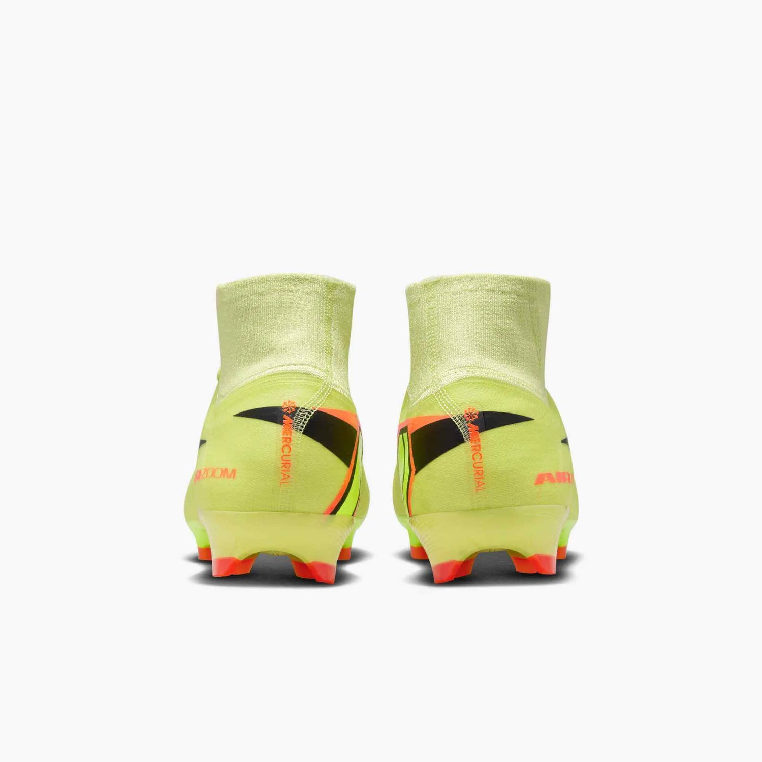 Nike Zoom Superfly 10 PRO Firm Ground Soccer Cleats - Max Voltage Pack (HO25) (Pair - Back)