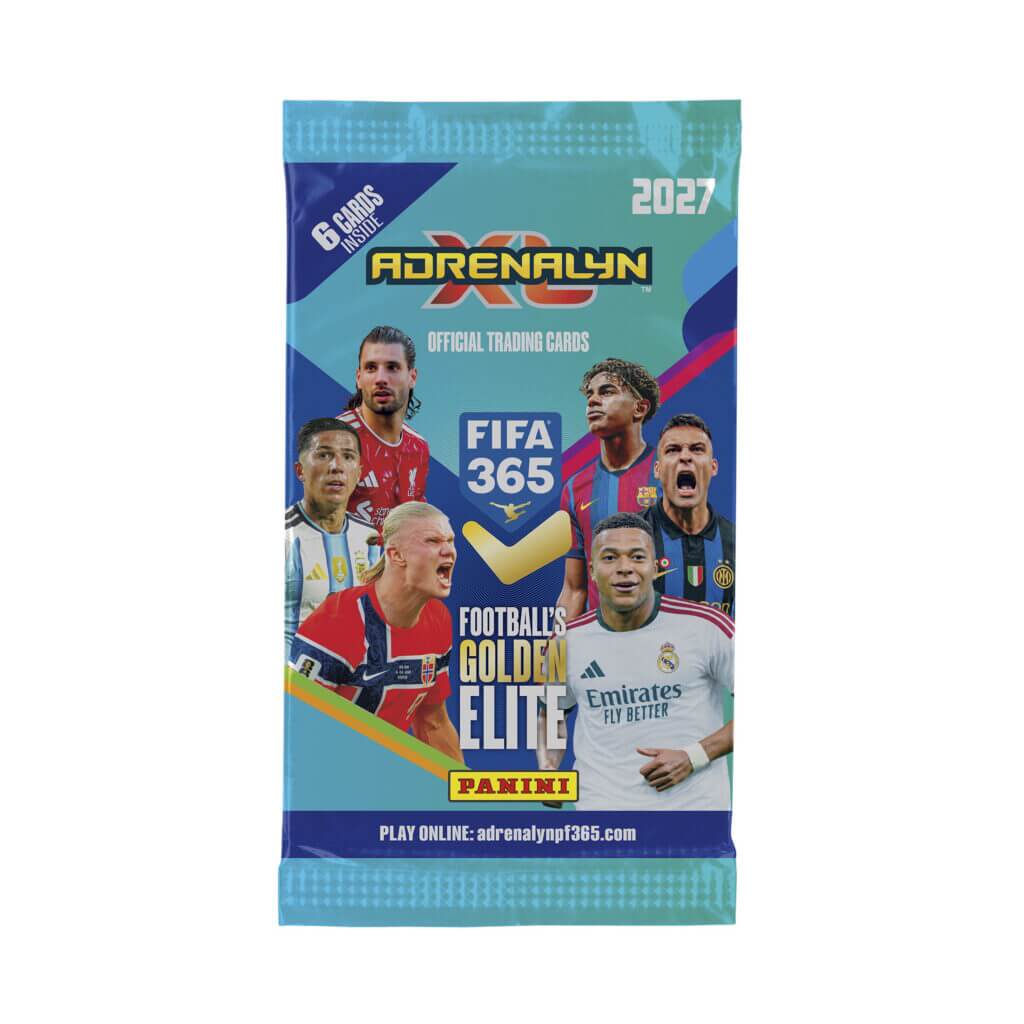 Panini 2026-27 Adrenalyn XL FIFA 365 Cards Mega Tin (44 Cards) (Pack)