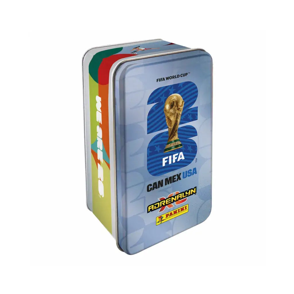 Panini 2026 Adrenalyn XL FIFA World Cup Cards - Mega Tin (64 Cards + LE & Golden Baller)