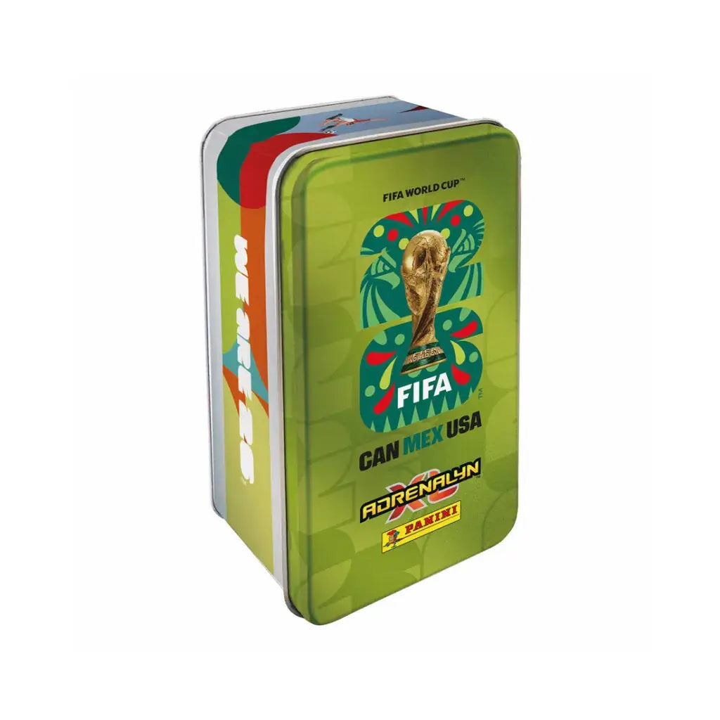 Panini 2026 Adrenalyn XL FIFA World Cup Cards - Mega Tin (64 Cards + LE & Golden Baller)