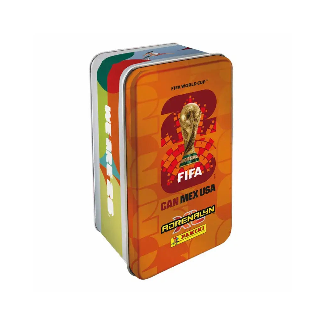 Panini 2026 Adrenalyn XL FIFA World Cup Cards - Mega Tin (64 Cards + LE & Golden Baller)