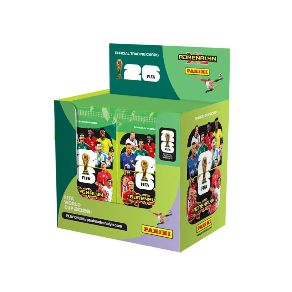 Panini 2026 Adrenalyn XL FIFA World Cup Cards BOX (50 Packs Each) (Lateral - Front)