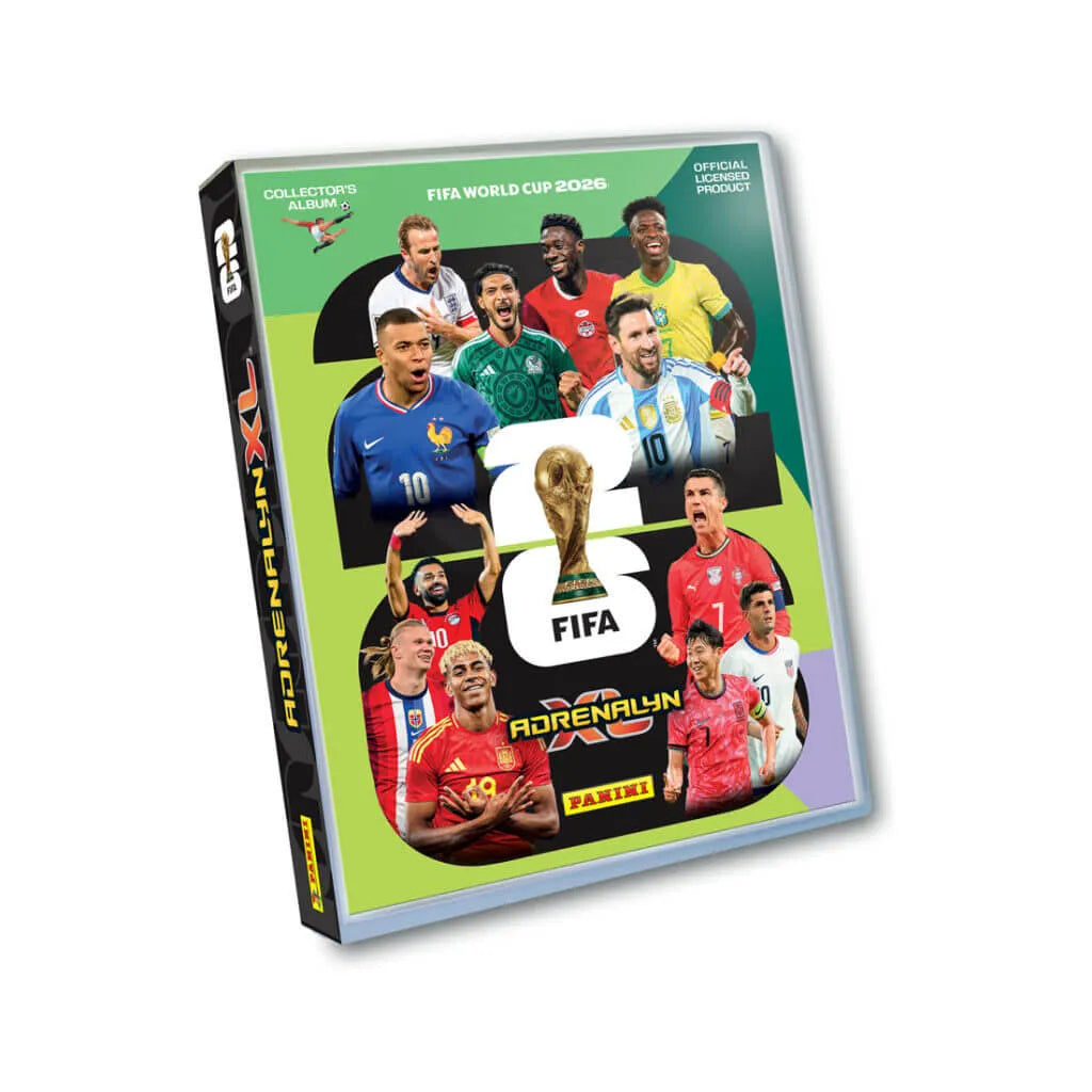 Panini 2026 Adrenalyn XL FIFA World Cup Cards Starter Pack (Album, 24 Cards + LE + Golden Baller) (Album)
