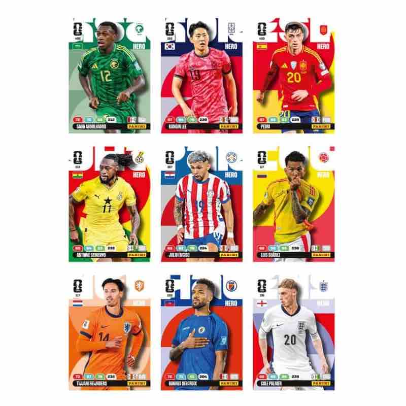 Panini 2026 FIFA World Cup Adrenalyn XL Cards BOX (36 Packs Each) (Cards)
