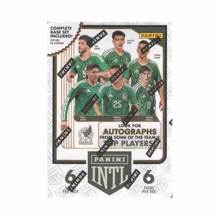 Panini 2026 FIFA World Cup Mexico National Team Blaster BOX (6 Packs Each) (Front)