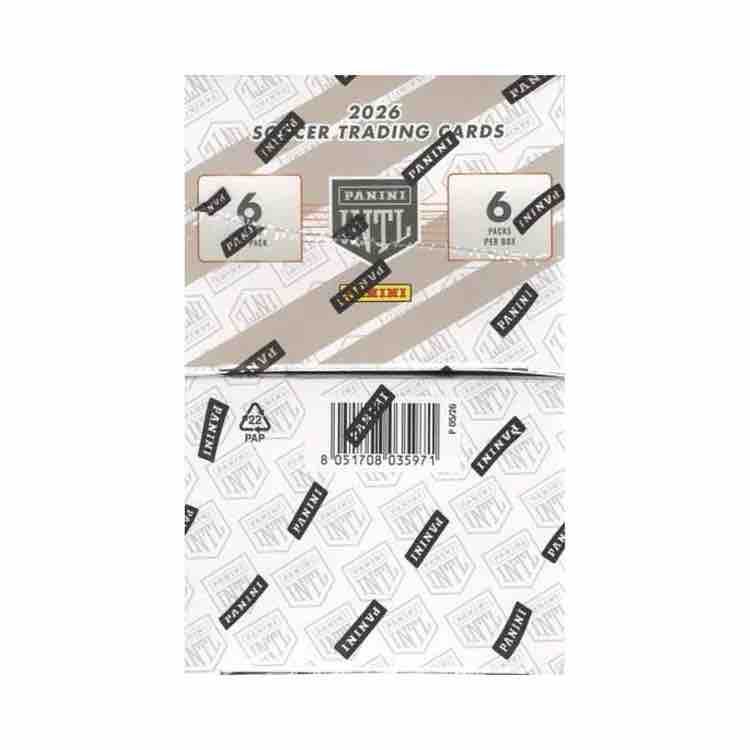 Panini 2026 FIFA World Cup Mexico National Team Blaster BOX (6 Packs Each) (Top and Bottom)