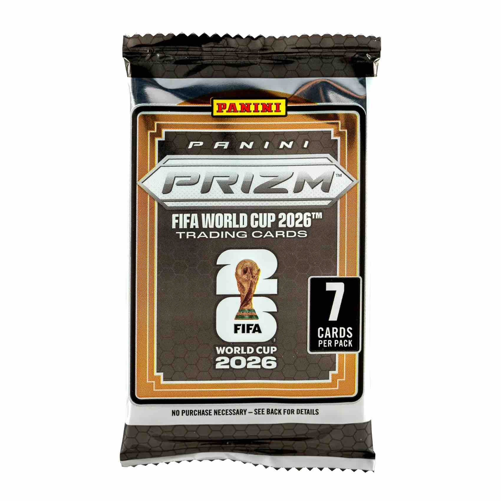 Panini 2026 FIFA World Cup Prizm Cards Mega Box PACK (7 Cards Each) (Pack)