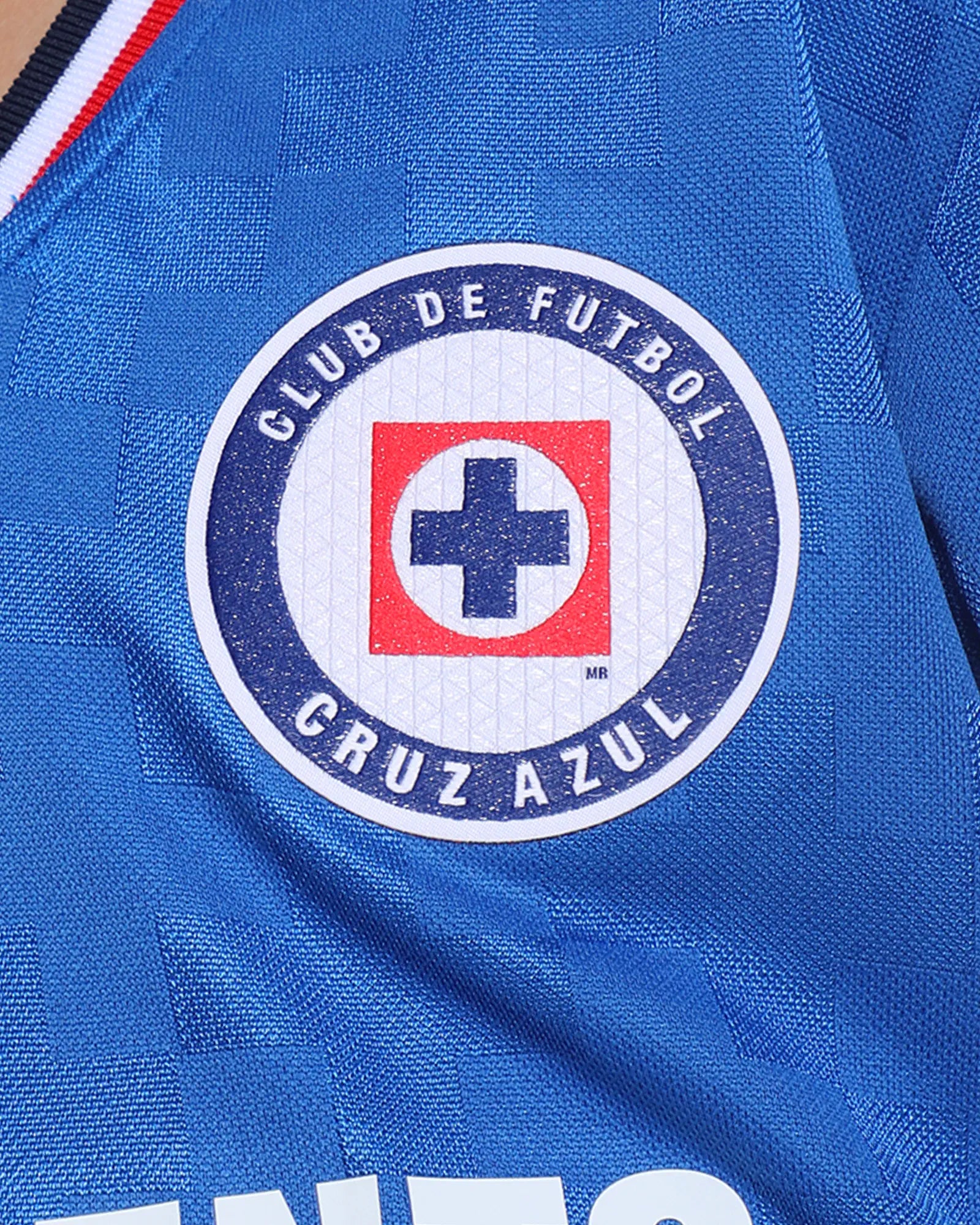Pirma 2025-26 Cruz Azul Youth Stadium Home Soccer Jersey (Detail 1)