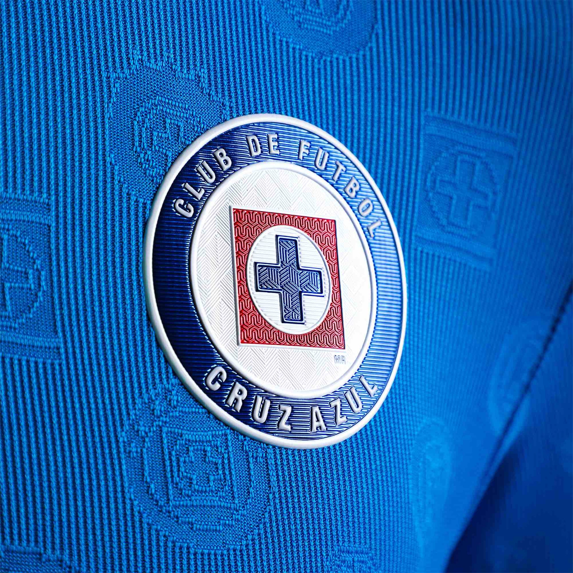 Pirma 2026-27 Cruz Azul Men's Authentic Home Soccer Jersey (Detail 1)