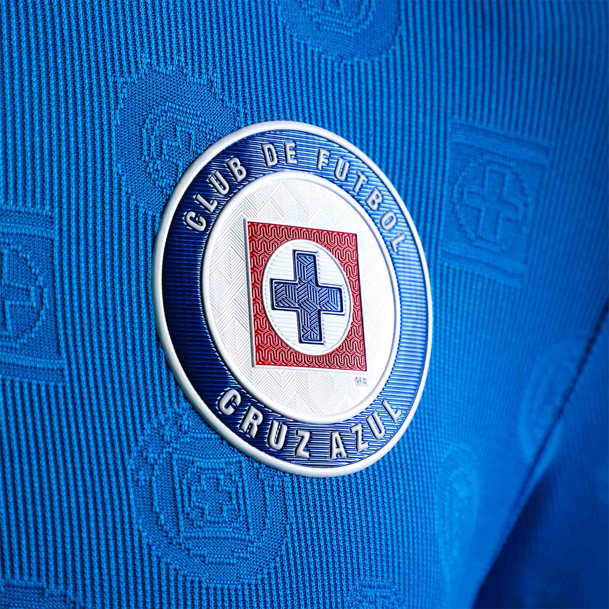 Pirma 2026-27 Cruz Azul Men's Authentic Home Soccer Jersey (Detail 1)