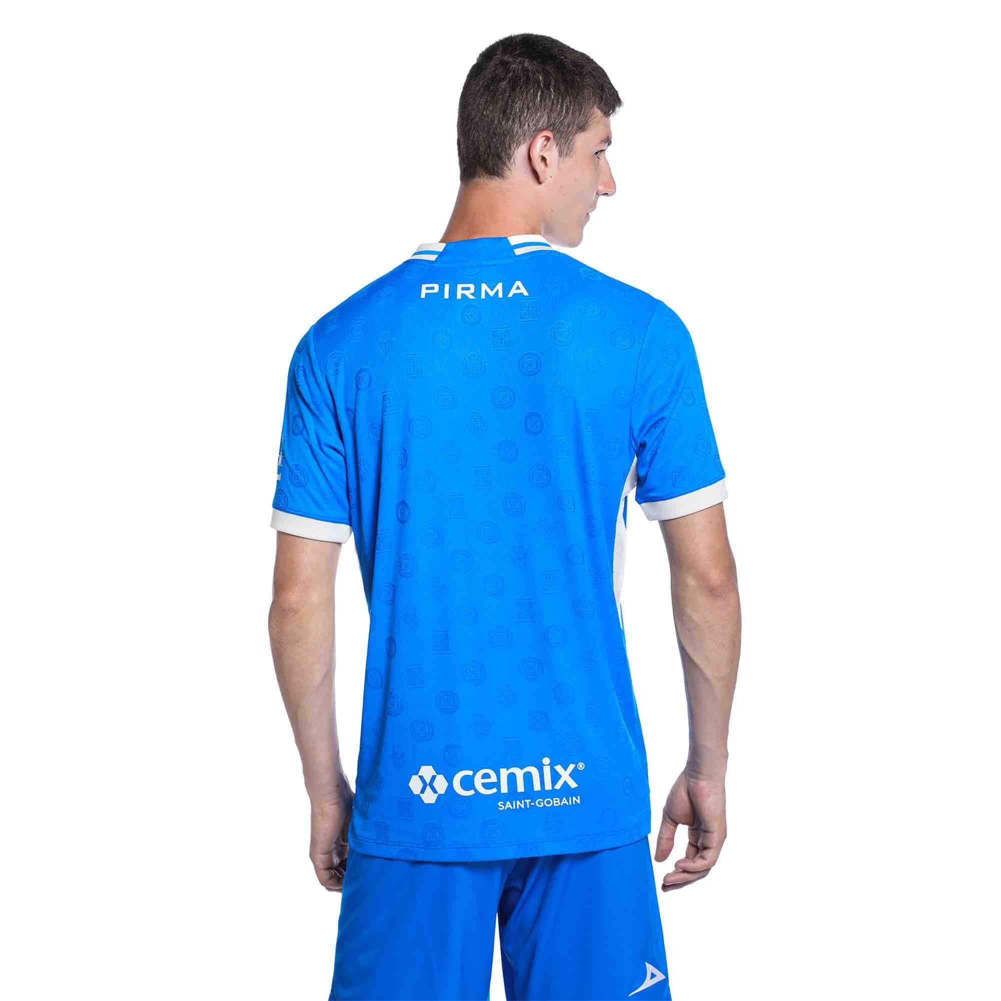 Pirma 2026-27 Cruz Azul Men's Authentic Home Soccer Jersey (Model - Back)