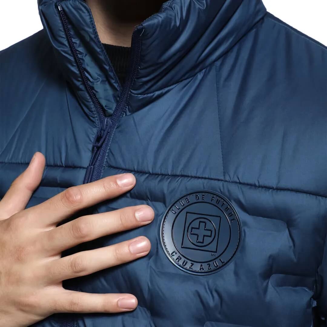 Pirma 2026-27 Cruz Azul Men's Winter Jacket (Detail 1)