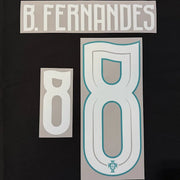 Portugal 2026- Home B.FERNANDES #8 Official Name Set