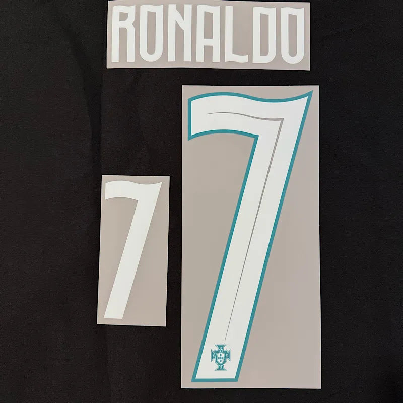 Portugal 2026- Home RONALDO #7 Official Name Set