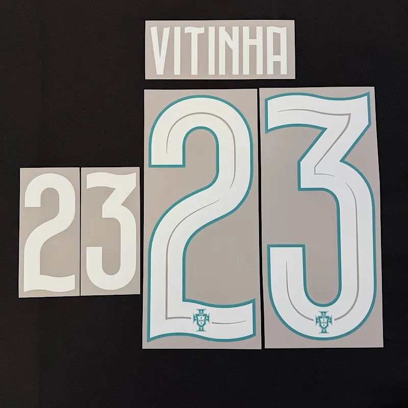 Portugal 2026- Home VITINHA #23 Official Name Set