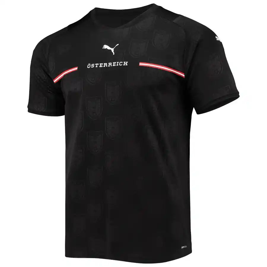 Puma 2021-22 Austria Away Jersey - Black