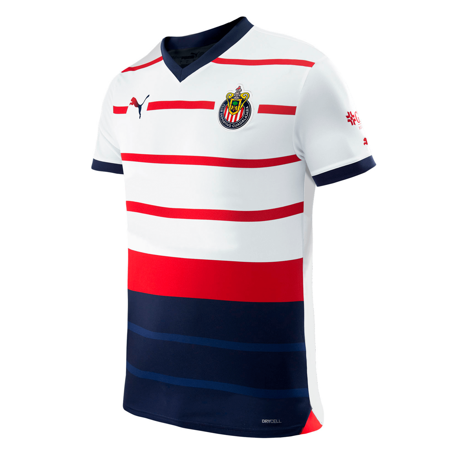 Puma 2023-24 Chivas Youth Stadium Away Jersey (Lateral - Front)