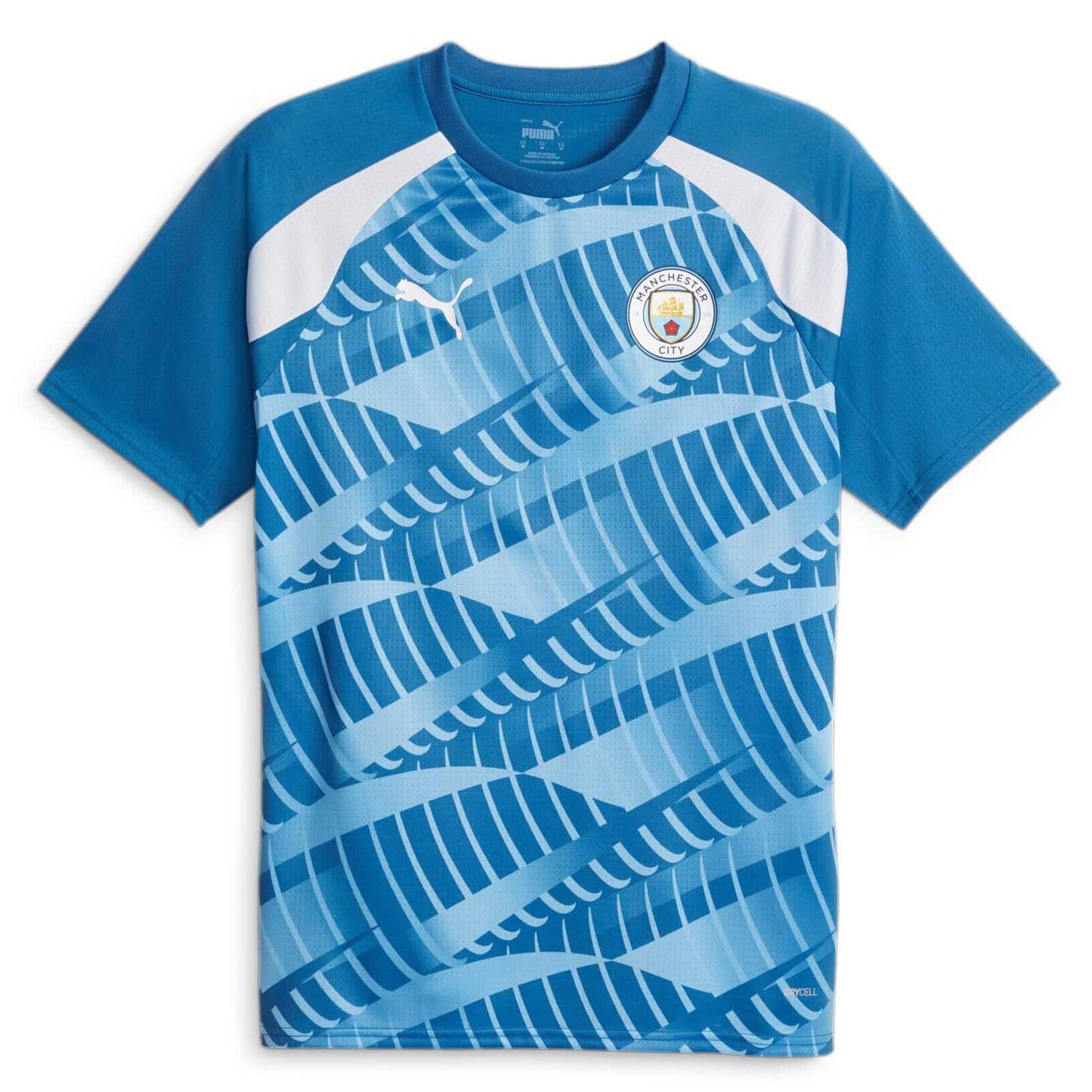 Puma 2023-24 Manchester City Men's Pre-Match Jersey (Front)