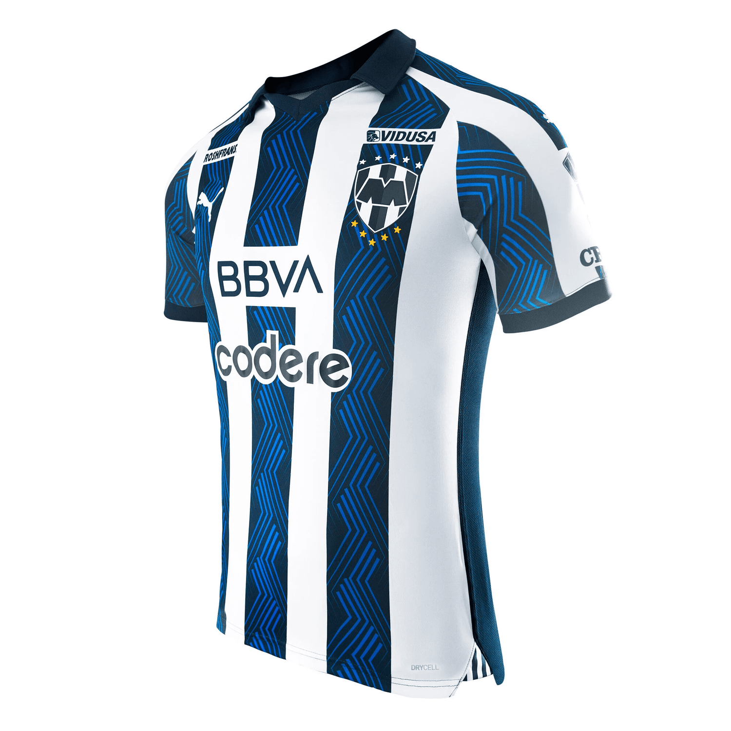 Puma 2023-24 Monterrey Men's Leagues Cup Stadium Home Jersey (Lateral - Front)