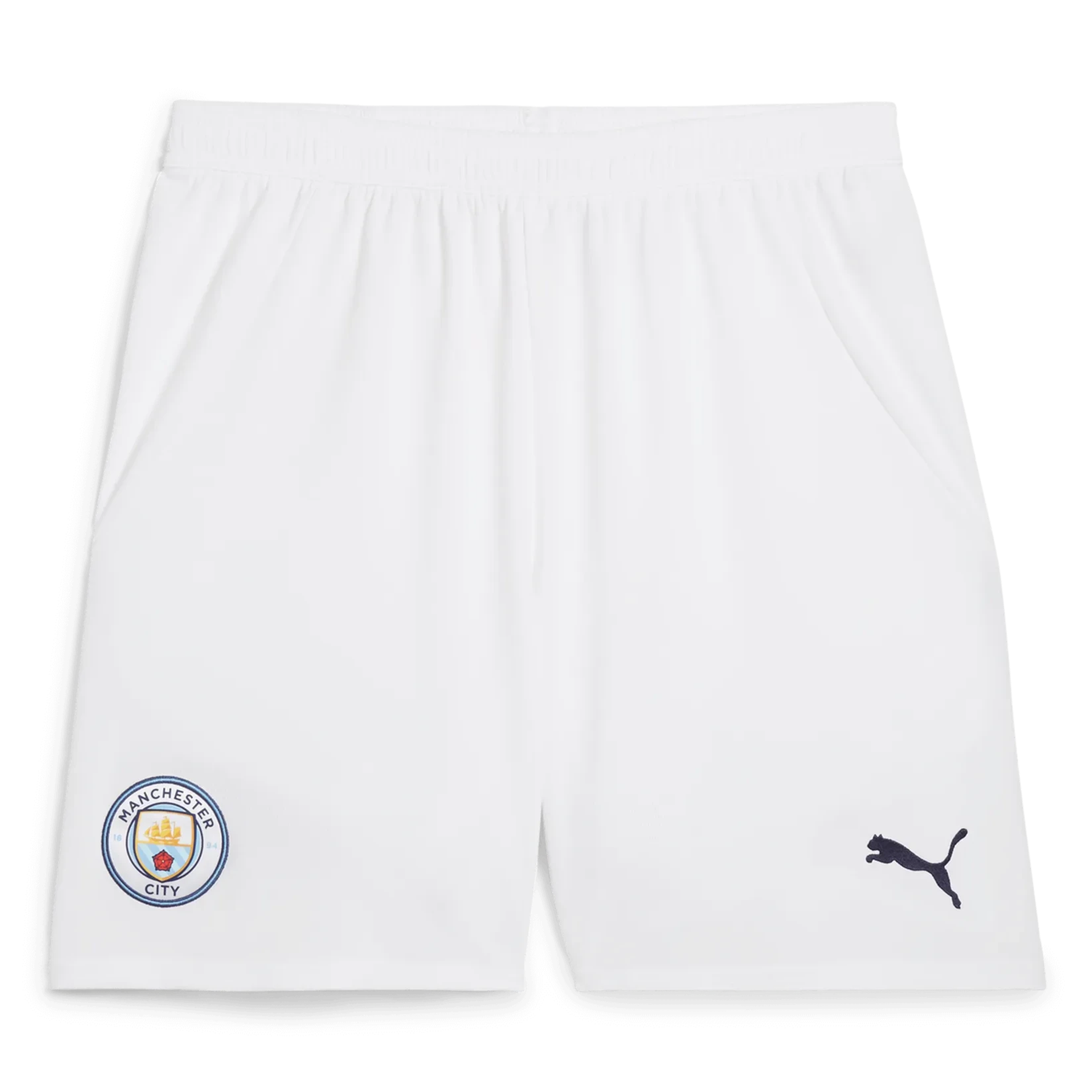 Puma 2024-25 Manchester City Men's Stadium Home Shorts (Front)