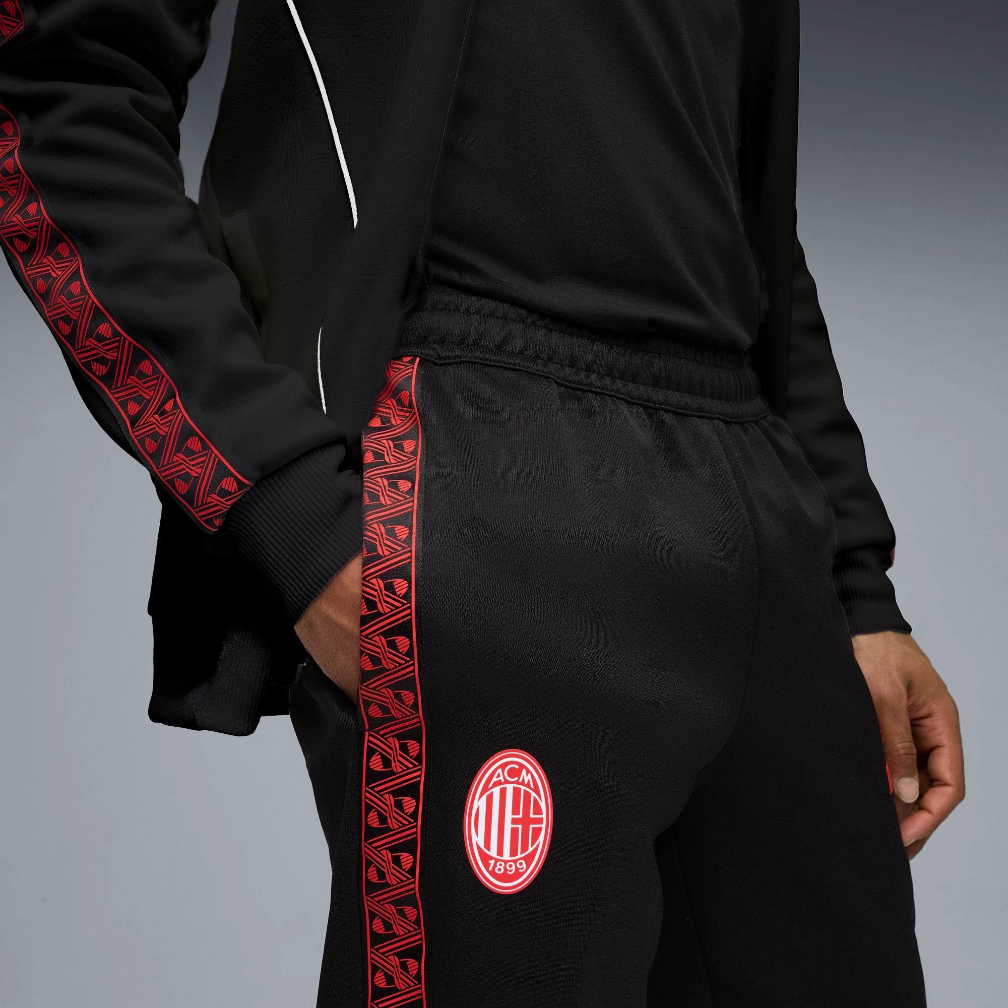 Puma 2025-26 AC Milan Men's KING Anthem Pants (Detail 1)