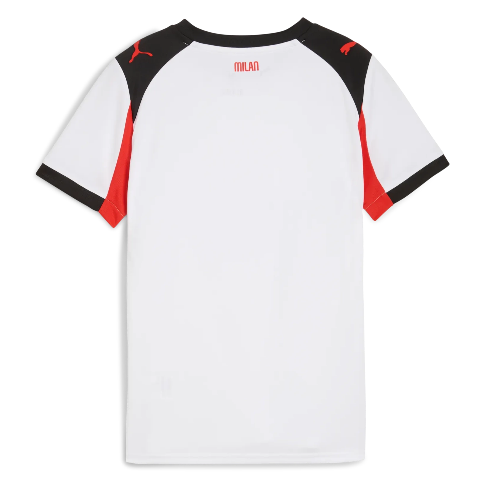 Puma 2025-26 AC Milan Youth Stadium Away Soccer Jersey (Back)